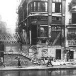 1938 Construcción de las nuevas escaleras de acceso de La Ribera a la Plaza Vieja tras el derribo del puente