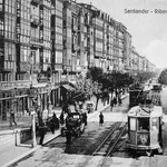 1923-1925 La Ribera desde el puente