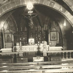 1910 Interior de la iglesia del Cristo