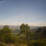 La vue depuis le train entre Mount Victoria et Katoomba