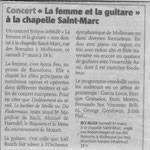 La femme et la guitarre