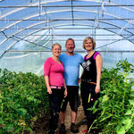 Das Gemüseteam: Nicole, Ingo und Christiane