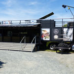 Eventmiettruck mit Showküche und Dachterrasse