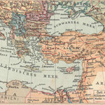 6. Südosteuropa - Östliches Mittelmeer, 1: 22.500.000 (1. WK)