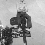 1960. Félix en las Cuatro Carreteras. Emilio Otero Arranz