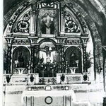 1955, Altar Santa Juliana. Juana Pascual
