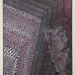queen closer 1, 2023, drawing ink on paper, 70 x 50 cm