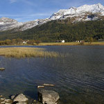 Lei Giazöl mit Piz Corvatsch, 2. 10. 2007