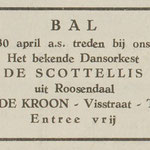 The Scottelli's: De Eendrachtbode 25-4-1968