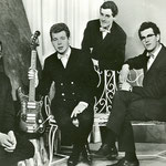 THE STRANGERS vlnr: Jac Geers, Cees Geers, Cor van Etten en Tonnie Bastiaanse