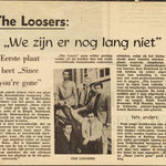 THE LOSERS: Brabants Nieuwsblad 1966 (met karakteristieke fout, de groepsnaam met dubbel "oo" )