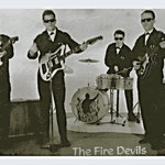 THE FIRE DEVILS (1963) - vlnr: Riny Oostvogels, Geert Keij, Gerry Maas en Jos Heeren.
