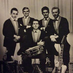 THE TEMPICO'S (1963) vlnr: Johan Bruijns, Hans van Kuijck, Janeke van de Broek, André van Meer en Jac Roks