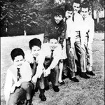 Farida & The Cookes - vlnr: George - Dave - Frank - Farida Pascoal-  Arthur - James - Frans de Hoog