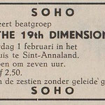 19th. DIMENSION: Eendrachtbode 30-1-1969