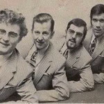 DE PEDRO'S 1971 vlnr: Wim Steenpaal, Kees Balemans, Michel Balemans en Kees Tak
