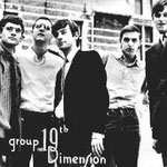 19th. DIMENSION - promotiefoto van de nieuwe bezetting vlnr: Harry Voermans, Frans Mortiers, Kees Kats, Nico Franken en Chris Videler.