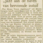 Jazz aan de Haven in Goes mei 1964 (PZC)