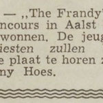 THE FRANDY'S: Dagblad de Stem 5-7-1963