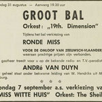 19th. DIMENSION: Dagblad de Stem 29-8-1969