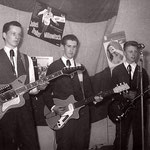 THE BLACK SHADOWS vlnr: Herman Kroese, Cees Luyten en Frans Kuijsten 