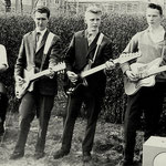 THE BLACK SHADOWS vlnr: Jacques Grimm, Cees Luyten, Frans Kuijsten en Herman Kroese