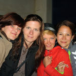 Beim Volleyballturnier Neukirchen: Melanie, Krissi, me & Lisa :)