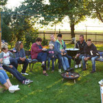 Bei unserer Abschiedsfeier im August mit lecker Kesselgulasch auf der Sperlingslust mit unserer Leipz'scher Family! :)