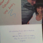 Diese Karte spricht von Andre & Steffi fuer sich! :)