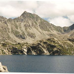 Estany de Mar, au fond, le Tuc de Saburô