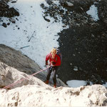 Photo d'archives.  Odette au retour du pic de la Muña, même col.