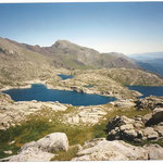 Estany Vidal Colomina à droite et refuge