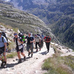 En montant au refuge Vistor Emanuel II.