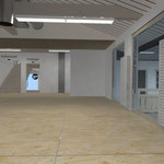 Visualisierung Umbau Schreinerei Gutmann, Münstertal, 3D CAD Rendering  >> Visualization reconstruction woodwork-shop, Gutmann, Münstertal, 3D CAD Rendering