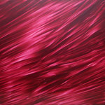 Opera:  Inchiostro Rosso su Pagine Nere - tempera su legno bilaminato anno 1995 - cm. 80 x 80