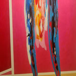 "MongolicMountainMonkey" 150x100cm, Acryl auf Leinwand Preis: 2000,- €