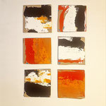 "Felder" Acryl auf Pappe, 320,- €
