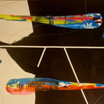 "Abstrakte Resonanz " 120x90cm,  Acryl auf Leinwand 1450,-€