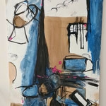 "in arbeit", Acryl auf Leinwand,  120x100cm Preis: 1600,- verkauft (21)