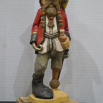 W-2 Caricature Carving - Jim Miles - First Place