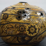 M-2 Pyrography with Color - Janet Bratcher - 2nd Place