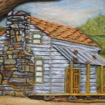 W-1 Relief Carving - Vic Eckmann - Third Place