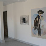 Exposition collecive / Mireille Blanc et Elise Franck / Atelier / 2009