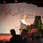 Prof. Günter Berger am Klavier