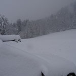 Schneefall, ca. 15 cm Neuschnee