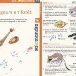 miniguide La Salamandre "indices de rongeurs en forêt"