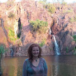 Wangi Falls mit Grinsebina