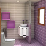 Reforma vivienda unifamiliar. Girona.Baño.