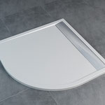 Duschwanne Viertelkreis