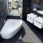 Badewanne als Raumsparwanne